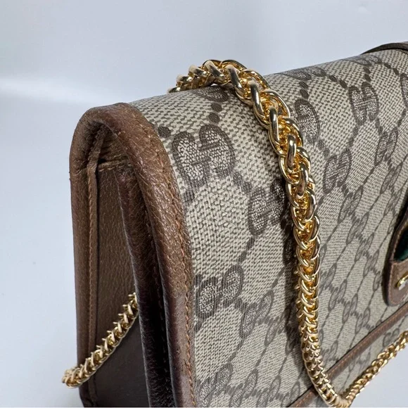 Gucci Large Ophidia Sherry Line Supreme GG Monogram Clutch/crossbody bag - Picture 11 of 16